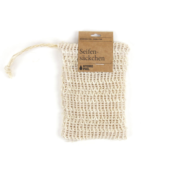 sisalové vrecko na mydlo